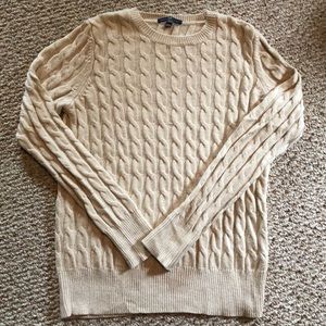 Cozy cable knit sweater